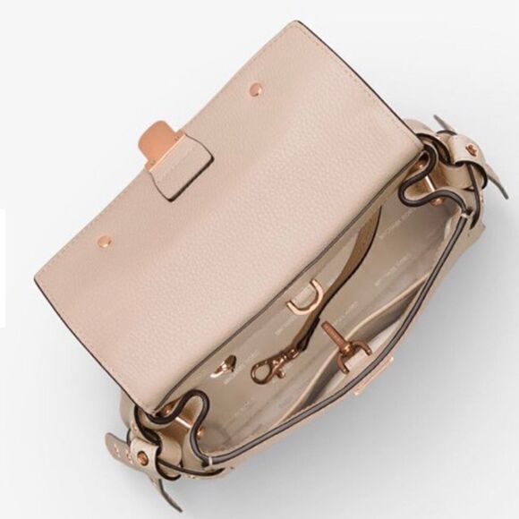 🌺Michael Kors Bristol Leather 2 Way Satchel Bag 💼 - Picture 13 of 13